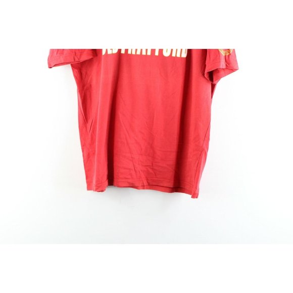 Vintage Diadora Mens Large Manchester United Old Trafford Soccer Faded T-Shirt - Picture 3 of 9